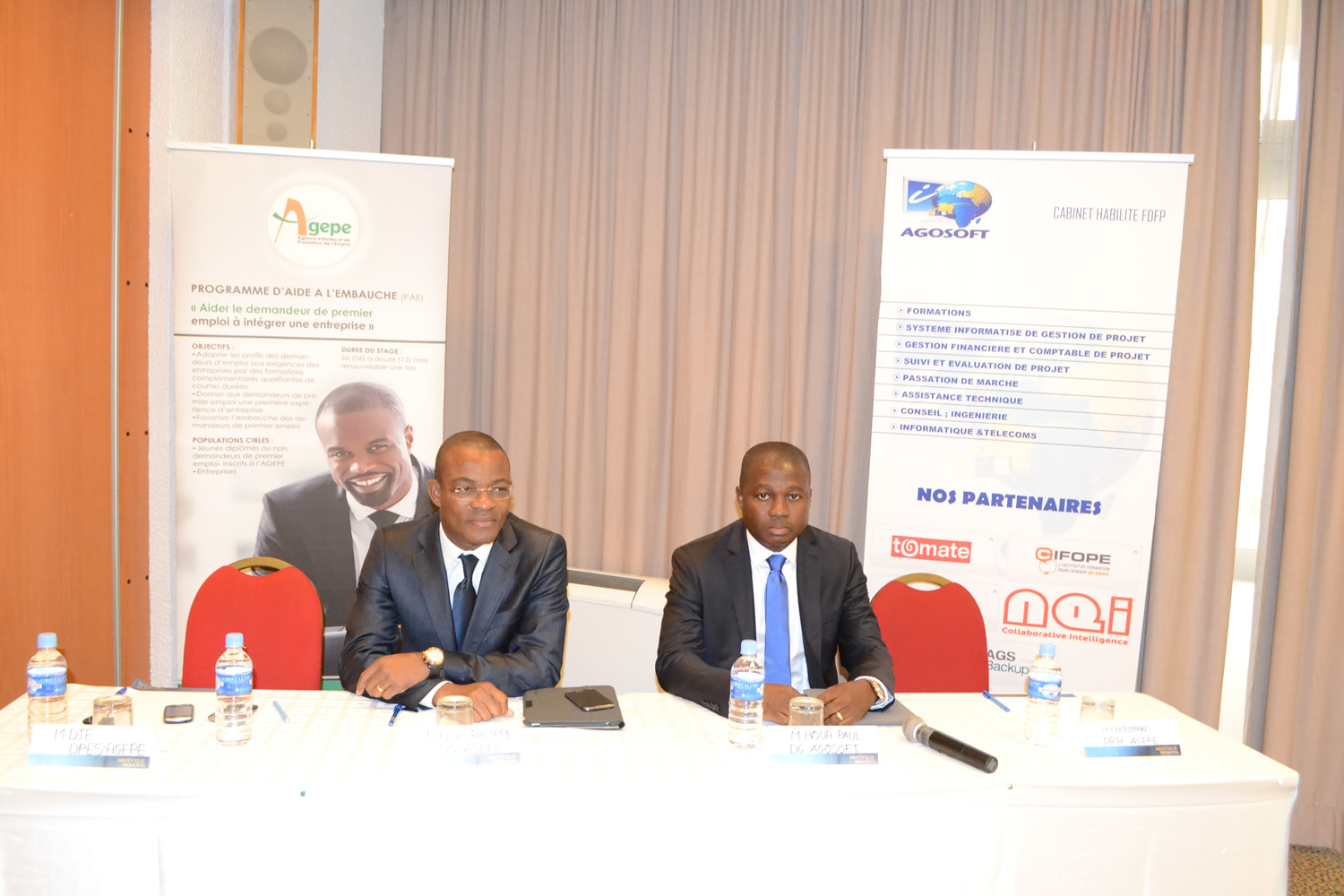 Cérémonie de remise d'attestation de formation